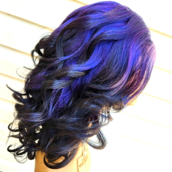 zury sis Other - NWT Purple and black wavy lace front wig 💜🖤